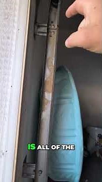 This Simple Fix Changes Everything About Your Garage Door #Repair #DIY #Shorts