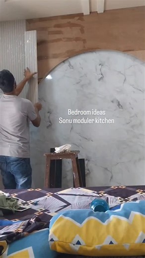 #newideas ##smart_wark #modular_furniture #interiordesign #wooden_art #technology | Sonu Moduler kitchen