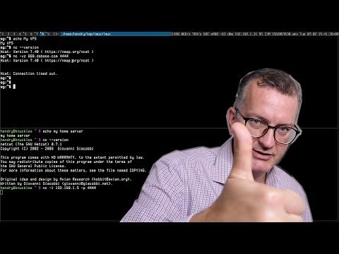 How to check a TCP port is open using netcat