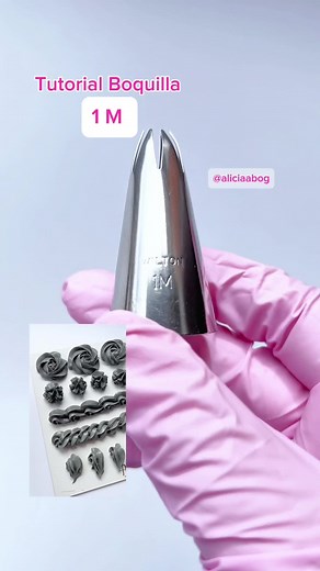 Tutorial de Decoración con Boquilla 1M de Wilton