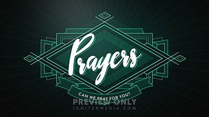 Pinstripes - Prayers - Title Graphics