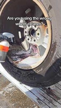 Youre using the wrong wheel cleaner! Dura-coating.com