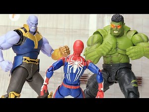 Spider Man vs Hulk Controlled by Thanos | Official Trailer | Figure Stopmotion
