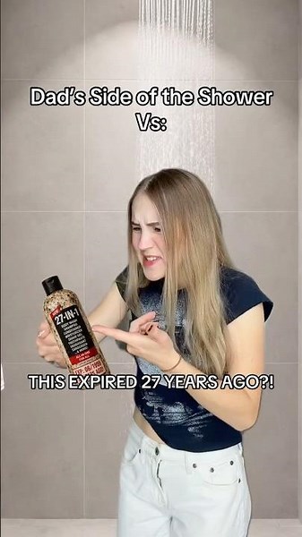 Dad's Side of the Shower Vs Mom's Side #comedy #skit #relatable