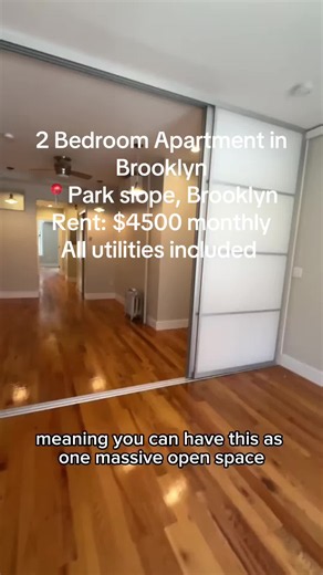 2 Bedroom Apartment in Brooklyn 📍Park slope, Brooklyn Rent: $4500 monthly All utilities included Washer/Dryer in unit Dishwasher Prime location Pets allowed #NYCapartment #newyorkcity #nycapartmenttour #brooklyn #brooklynapartment