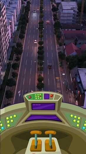 An alien station above Wall Street! 👽💸