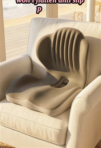 Ergonomic Memory Foam Cushion for Pain Relief