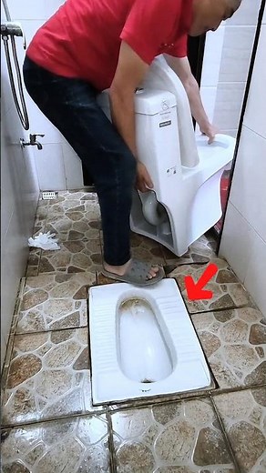 How to Replace a Squat Toilet With a Seated One