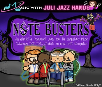 Note Busters – A Spooky Interactive Music Game to Review Note Values