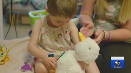 Meet My Special Aflac Duck, a comforting companion designed to bring smiles and comfort to children coping with cancer, thanks to Aflac. https://gma.abc/2pfBw8W | Good Morning America