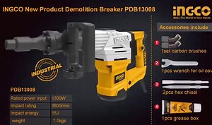 1.9K views · 14 reactions | Compare and see for yourself the most POWERFUL Chipping Gun/Portable Demolition Breaker in the Philippines #maketheworldinyourhands #ingcoph | INGCO Tools Philippines | Facebook