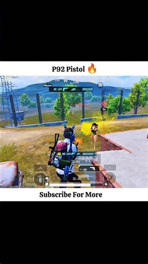 P92 Pistol Auto Mod 🤐 #bgmi #pubgmobile #shorts
