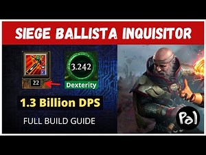 Siege Ballista Inquisitor - The Best Boss-Killer I've Ever Played, Build Guide | 3.18, Path of Exile