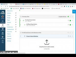 Canvas for Teachers: How to Add a Page or Assignment to a Module