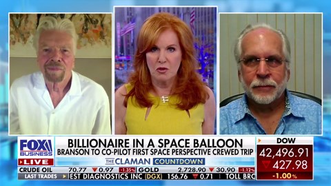 Sir. Richard Branson discusses plan to co-pilot first stratospheric balloon