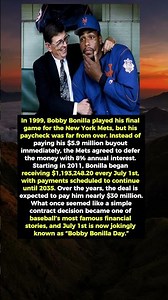 He Gets $1.19 Million Every July 1st! | The Bobby Bonilla Story