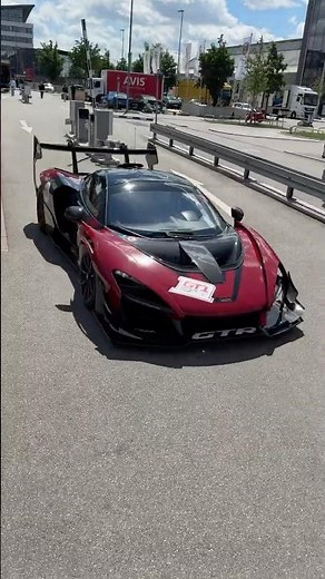 Mclaren Senna GTR in Munich 🔥 🔥 Crazy Sound #gtr #mclaren #formula1