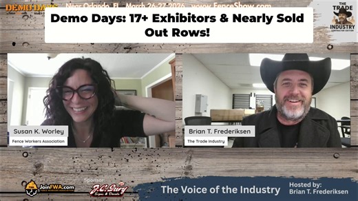 Demo Days keeps building momentum with sold-out exhibitor space, nonstop updates, hands-on demos, and a true family-friendly setup that even includes fishing right at the event. #contractorlife #fenceindustry #industryevents #demodays | The Fence Show & Security Expo