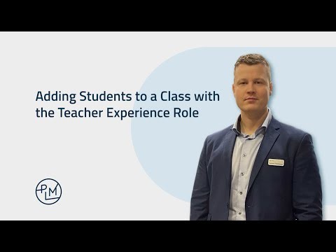 How to Add Students to Your CAD Class with the Teacher Experience Role