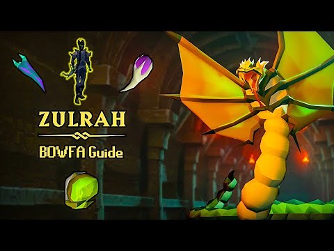BOWFA Only Zulrah Guide! | 3 Different Methods and Ironman Friendly!