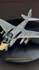 1/72 A-6E Intruder VA-35 “Black Panthers” ✈️🔥 #A6E #Intruder #BlackPanthers #USNavy #TrumpeterKit #172Scale #ModelAircraft #MilitaryJet #ColdWarJet #ProBuiltModel | Pro Built Model