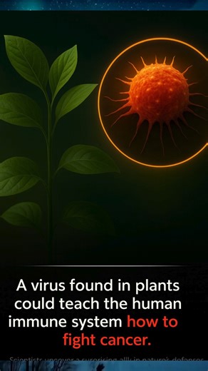 🚨 A plant virus that doesn’t infect humans is helping us fight cancer. Seriously. In a groundbreaking discovery, scientists at the University of California San Diego have found that a virus which naturally infects black-eyed peas—cowpea mosaic virus (CPMV)—can be repurposed as a powerful weapon against cancer. Though completely harmless to humans, CPMV has an extraordinary ability to activate the immune system. When injected directly into tumors, it triggers both innate and adaptive immune resp