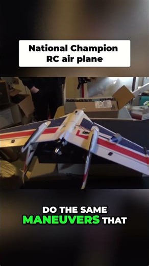 Model Airplane Champ: Recreating Real Pilot Stunts & Winning It All! #shorts