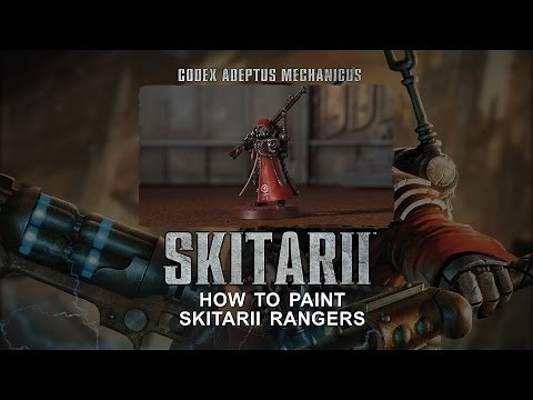 Warhammer 40,000 - How to paint Skitarii Rangers.