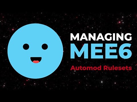 Managing MEE6 - Automod Rulesets