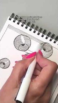 Easy Doodle Tutorial for Your Sketchbook ✏️ | Simple Drawing Ideas for Beginners #doodleart