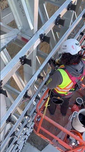 How the Clips Lock In ، The Secret Behind Curved Aluminum Panels 👉 Watch the full video #cladding