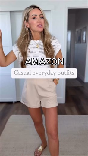Easy, everyday Amazon outfits you’ll want on repeat this summer 🌿 These are the kind of pieces that feel comfy but still look pulled together. The second outfit is actually a 2-piece set with built-in shorts—so cute and perfect for running around or traveling. Loving the mix of neutral basics and pop of color, and everything is super affordable! Which look is your fave? Comment SHOP below to receive a DM with the link to this post on my LTK ⬇ https://liketk.it/5dWuG #ltkstyletip #ltkfindsunder5