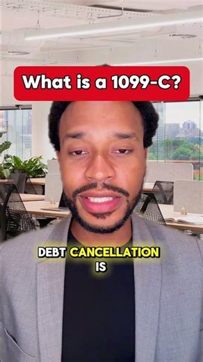 What a 1099-C Really Means (Debt Cancellation Explained) #1099C #CanceledDebt #TaxForms #TaxTips