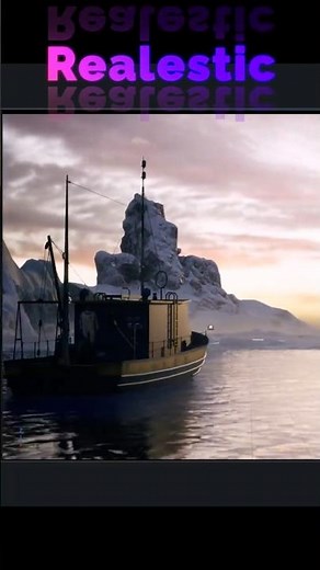 From Gaia Heightmap to Real Ice Wall in Unreal Engine #shorts #tutorial #realstick #unrealengine