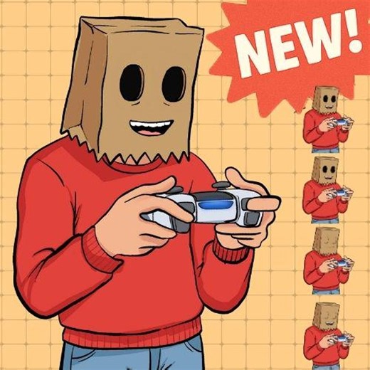 Bolsa de papel kawaii PNGTuber • Avatar de Veadotube (descarga instantánea) - Etsy México