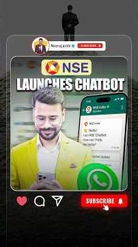 NSE WhatsApp Chatbot Launched | New Trading Bot