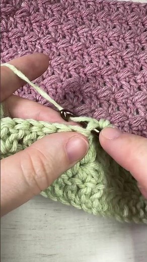Learn the beautiful V and Cluster Stitch #crochet