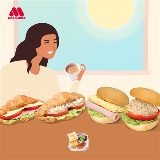 【MOS早餐，Genki desu！】 未訓醒？😩MOS Burger全新早餐系列，幫你叉足電！ MOS嚴選新鮮食材，精心炮製多款滋味早餐，由香脆可口嘅牛角包🥐，鬆軟漢堡，到營養均衡嘅豐盛碟餐🍳，總有一款啱你口味！😋 跟餐仲會配埋嘢飲，一餐幫你元氣值爆燈！ 快啲嚟 MOS Burger 開始你嘅完美早晨啦！ #MOSBURGER #MOSCafe #MOSBURGERexpress #MOS #早餐系列 ------------------------------------------------ 發售分店： MOS Burger:（以下分店除外：太古Apita店、樂富UNY店、旺角MOKO店、油塘AEON店、觀塘APM店、西環店、荔枝角D2 Place店、元朗YOHO MALL店） MOS Café:（以下分店除外：旺角THE FOREST店、西九龍戲曲中心店） MOS express:（以下分店除外：港鐵香港站、北角匯店、將軍澳廣場店、九龍灣德福廣場店、坑口東港城店） | MOS Burger Hong Kong