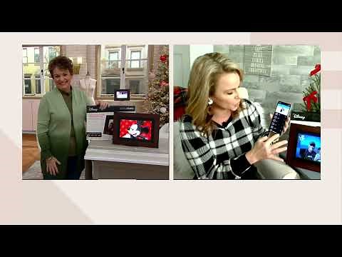SimplySmart Home 10" Disney PhotoShare Wi-Fi Digital Picture Frame on QVC