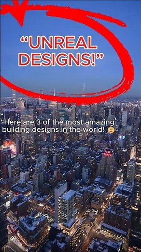 “Top 3 Most Amazing Building Designs in the World! 😲”