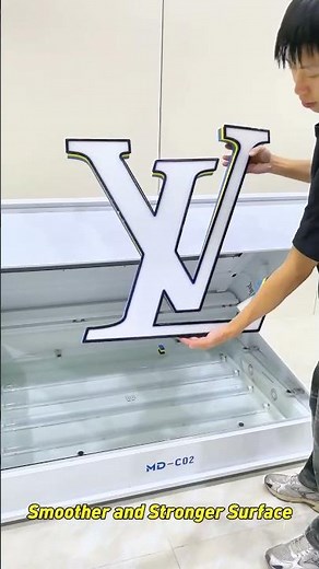 Mastering Large-Format 3D Printing: Flawless LV Letter Shell with MINGDA AD-F4