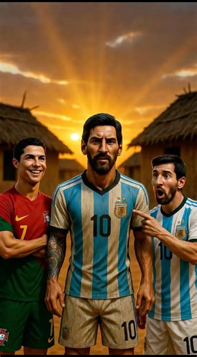 Ronaldo Built a Wooden Statue of Messi! 😱🔥 (Emotional Ending)