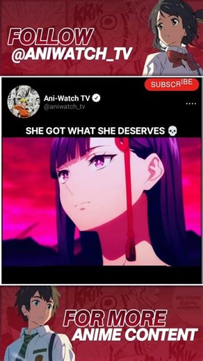 she got what she deserves #anime #animeedit