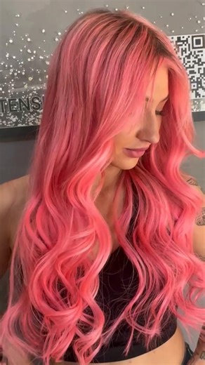 From faded + uneven ➡️ FULL PINK PERFECTION 💗✨