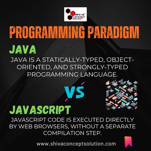difference between java and javascript in 5 points comment your fav one #programmer #programming #codinggirl #html #computerscience #code #programmers #algorithms #datastructure #datastructures #competitiveprogramming #java #mernstack #python #html5 #expressjs #github #javascript #coding #softwaredeveloper #learntocode #codingtips #codingfun #100daysofcode #datastructure #shivaconceptsolution | Shiva Concept Solution | Facebook