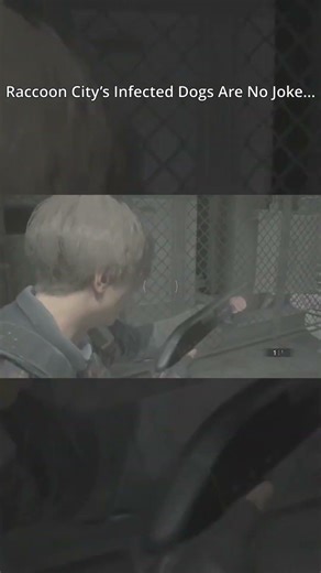 Leon Attacked by Infected Dogs 😱 | Resident Evil 2 Remake