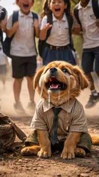 The Puppy Who Fought for School