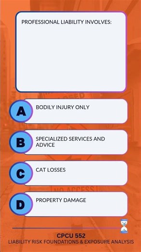 Professional vs General Liability