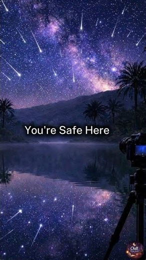 🌠 Meteor Shower Raining With A Galaxy Sky Live Nature Sounds🌌 #asmr #live #nature #relaxing #sleep