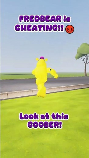 Fredbear CHEATS in ROBLOX!! 😡😭 #helloneighbor #helloneighbor2 #helloneighbormod